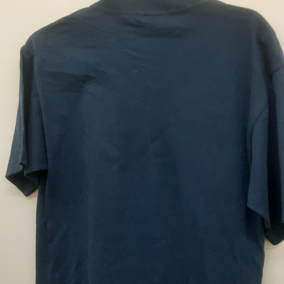 Navy ELLE neon Green Graphic T-Shirt M - Picture 5 of 6